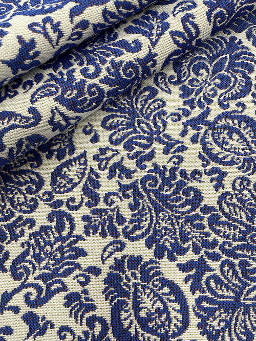 Гобеленовая ткань Гжель ширина 150 см