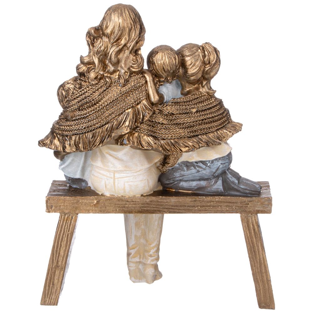 СТАТУЭТКА "МАМА С ДЕТЬМИ" 14,5Х9Х18 СМ