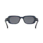 Очки Genex Sunglasses 696 c.119 прямоугольные прозрачно-синие с серебром