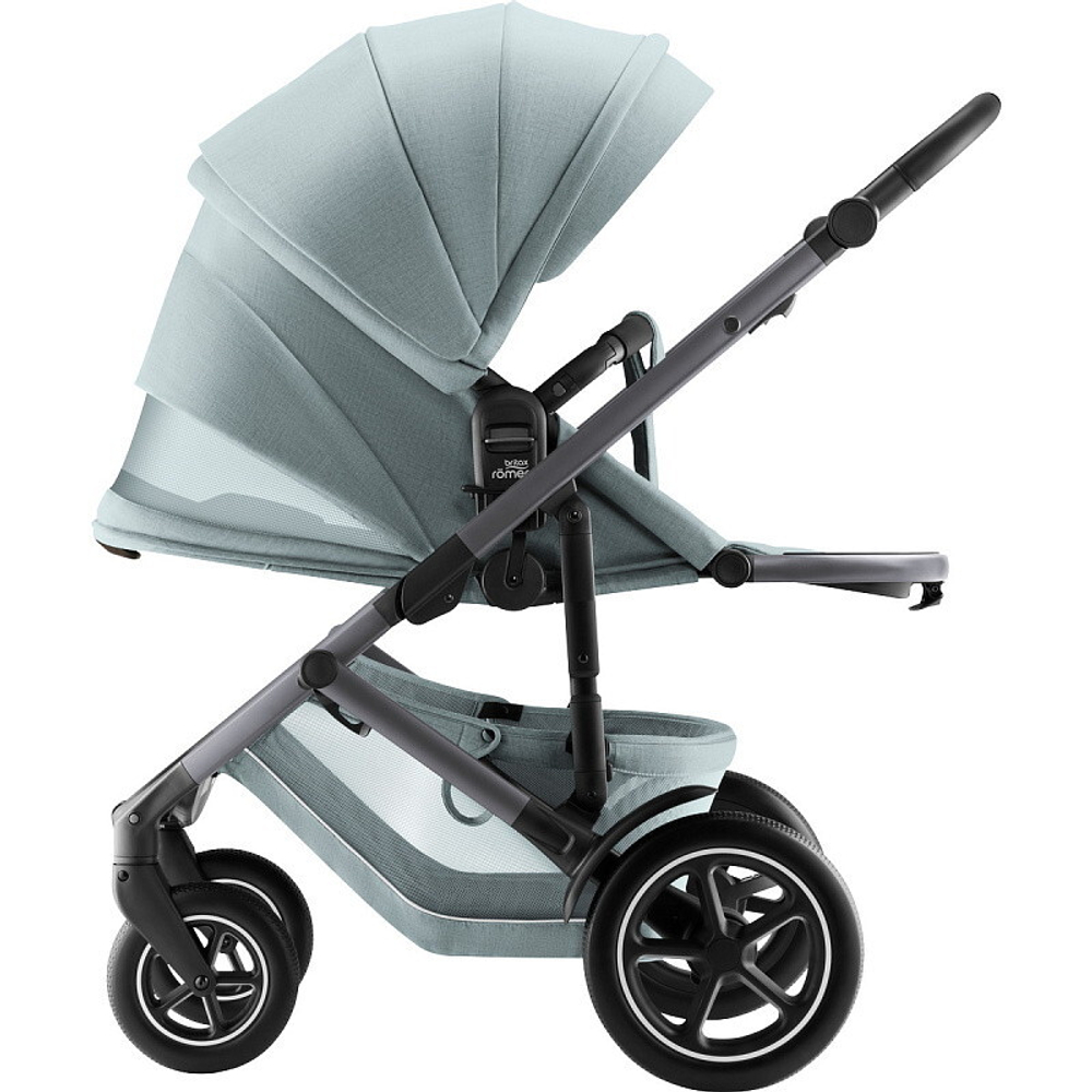 Коляска 3 в 1 Britax Roemer Smile 5Z Style и автокресло Baby-Safe Pro Midnight Grey Harbor Blue