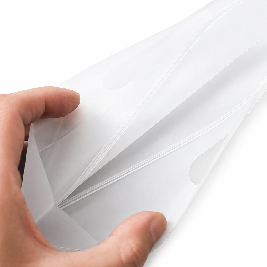 Пакет Zip-lock с вырубной ручкой матовый 70мкм 25*35 см