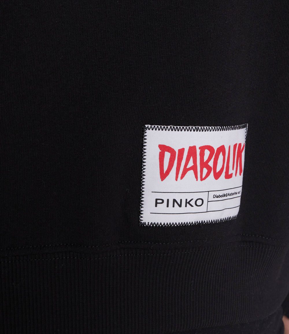 Худи pinko x diabolik fiammetta Pinko - черный(1L109D 8314)