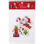 Наклейка на стекло «Весёлый Снеговик» 15*20 см