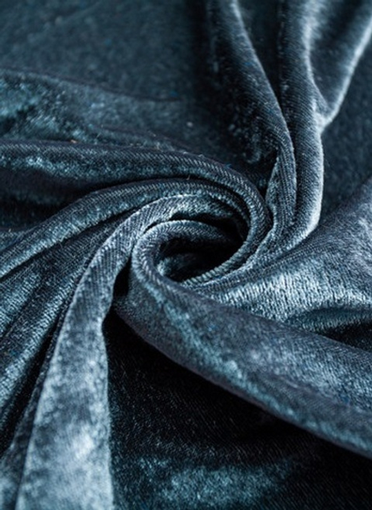 Бархат, серый темный, плюш