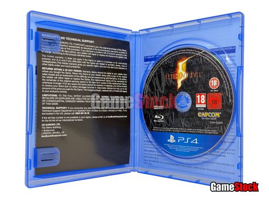 PS4 Resident Evil 5 Б/У CUSA-04284 (Английская версия)