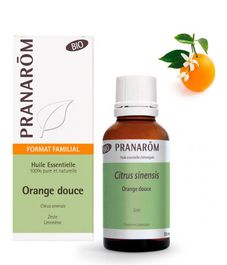 Натуральное эфирное масло Апельсин сладкий БИО, Pranarom