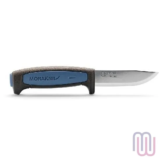 Нож Morakniv Pro S, нержавеющая сталь, резиновая ручка с синей вставкой, 12242