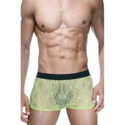 Мужские трусы хипсы кружевные зеленые La Blinque LB15289