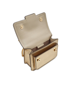 Кожаная сумка-мессенджер Michael Kors - золотой(32R3G7HC0L)