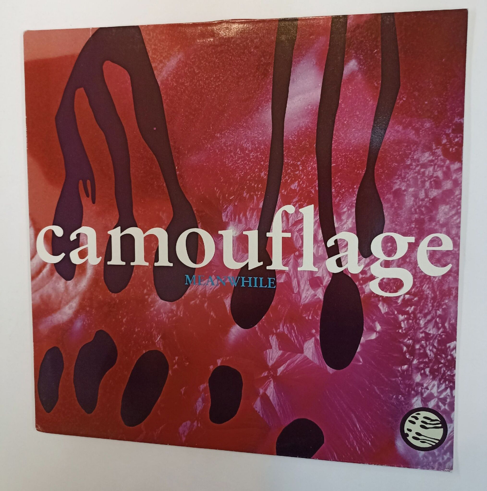 Винтажная виниловая пластинка LP Camouflage Meanwhile (Germany 1991)