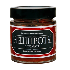 Нешпроты в томате Веган Иваныч, 180 г