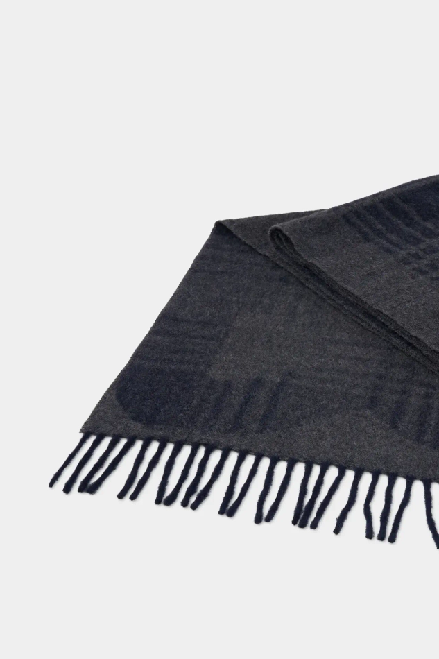 Шарф BOGNER SCARF-2 в синем цвете
