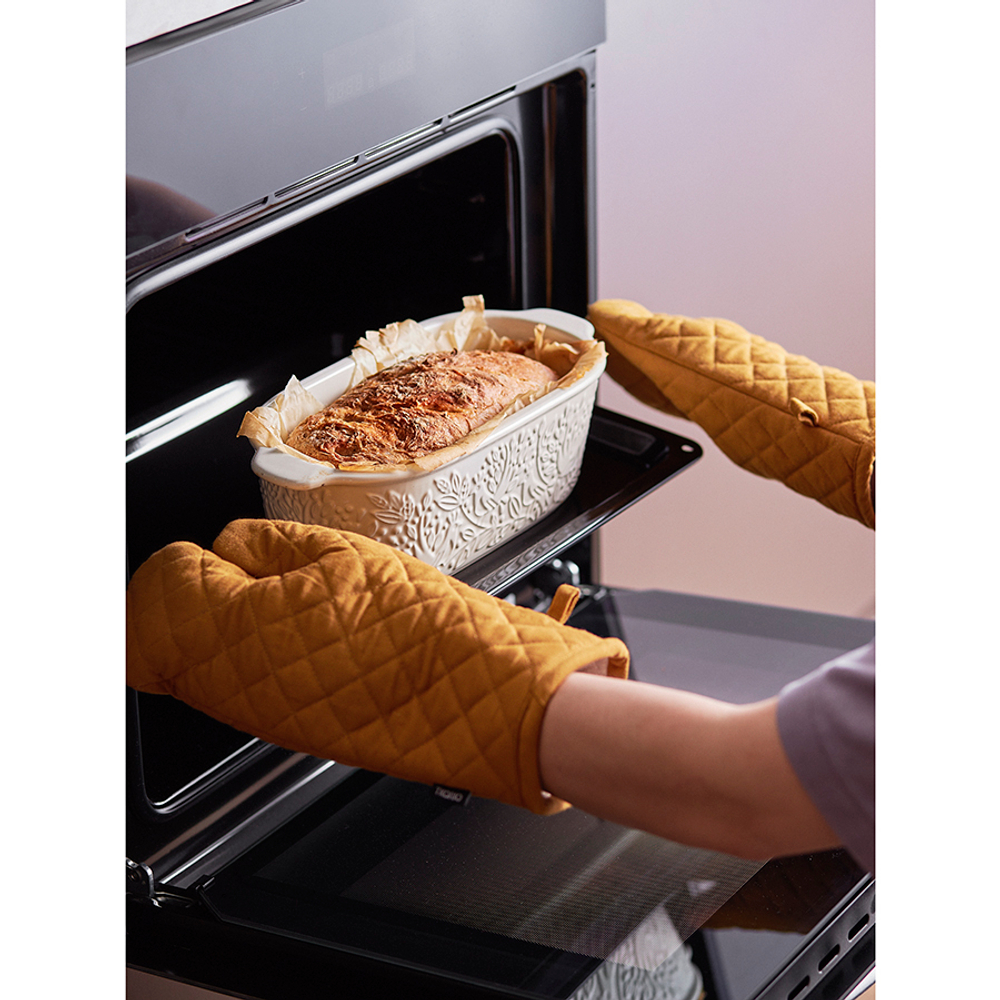 Форма для выпечки ржаного хлеба birds of paradise, fantail bird, 33х16 см