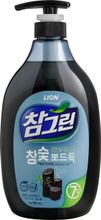 LION Средство для мытья посуды, овощей и фруктов Charmgreen Древесный уголь 1000 г