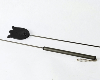 Черный стек Тюльпан - 60 см. (Цвет: черный)