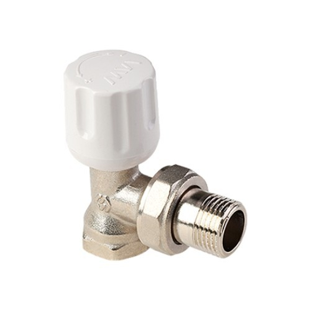 Вентиль радиаторный MVI угловой ручной регулировки 1/2quot;