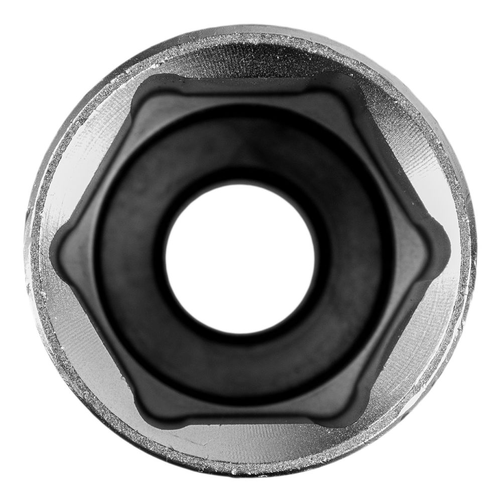 Головка торцевая удлиненная, 24 мм, шестигранная, CrV, под квадрат 1/2 Stels, 13883