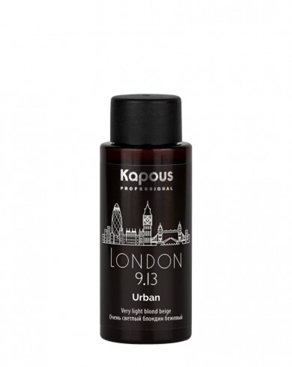 Kapous Professional  Краситель для волос, полуперманентный, жидкий Urban, 9.13, 60мл
