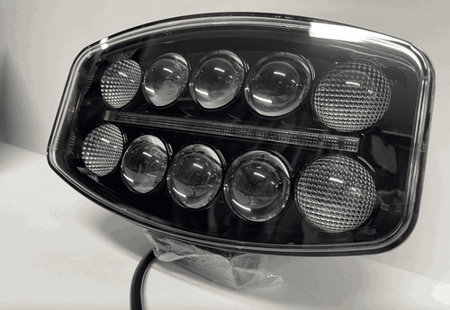 100W / Светодиодная фара (балка) 100W, ДХО, Стробоскоп, Король Света (квадрат-точка свет) (1 шт.)