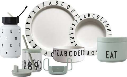 Набор детской посуды Design Letters Eat Learn, меламин, 6 предметов