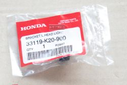33119-K20-900. BRACKET, L. HEADLIGHT. HONDA