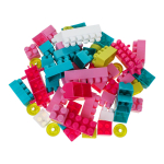 Конструктор блочный 60 элементов, сумка 5548