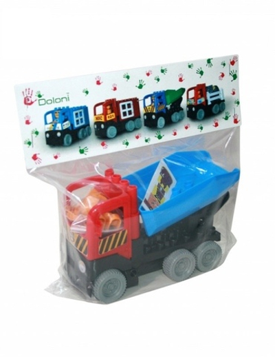 Конструктор детский пл. Грузовая Машина в/п Фламинго 16 эл. 013888/24