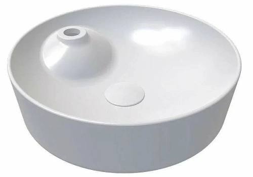 Раковина накладная Bien Flame 42,5 FALG04301FD1W4000 белая матовая
