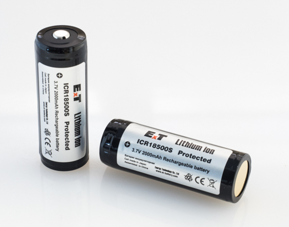 Аккумулятор ET ICR18500S Protected