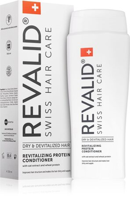 Revalid Dry & Devitalized Hair Conditioner - восстанавливающий кондиционер для придания блеска и смягчения волос /   250  ml  / GTIN 7640123391789