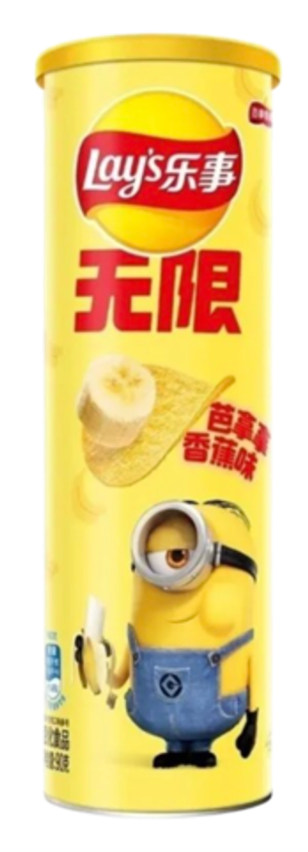 Картофельные чипсы Lay's Stax Minions со вкусом банана