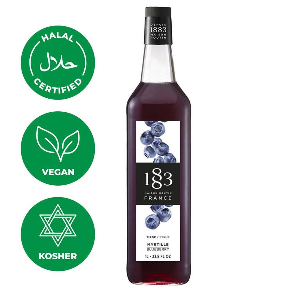 Сироп Черника 1л 1883 Maison Routin