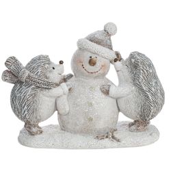 GAEM Фигурка декоративная "Ёжики", L15 W6 H11 см