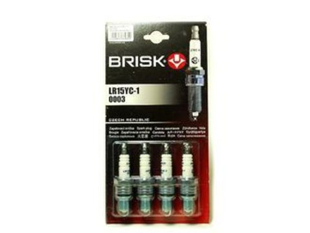 Свечи зажигания комплект BRISK LR15YC-1 ВАЗ 2108 инжектор 8 клапанов