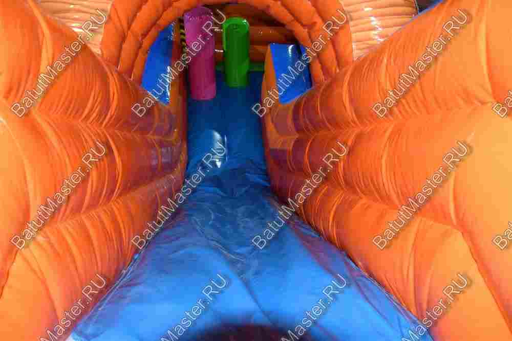 Надувной батут "В гостях у зебры"