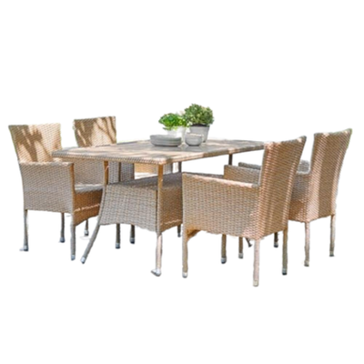 Комплект плетеной мебели AM-196/T196 Beige 4Pcs