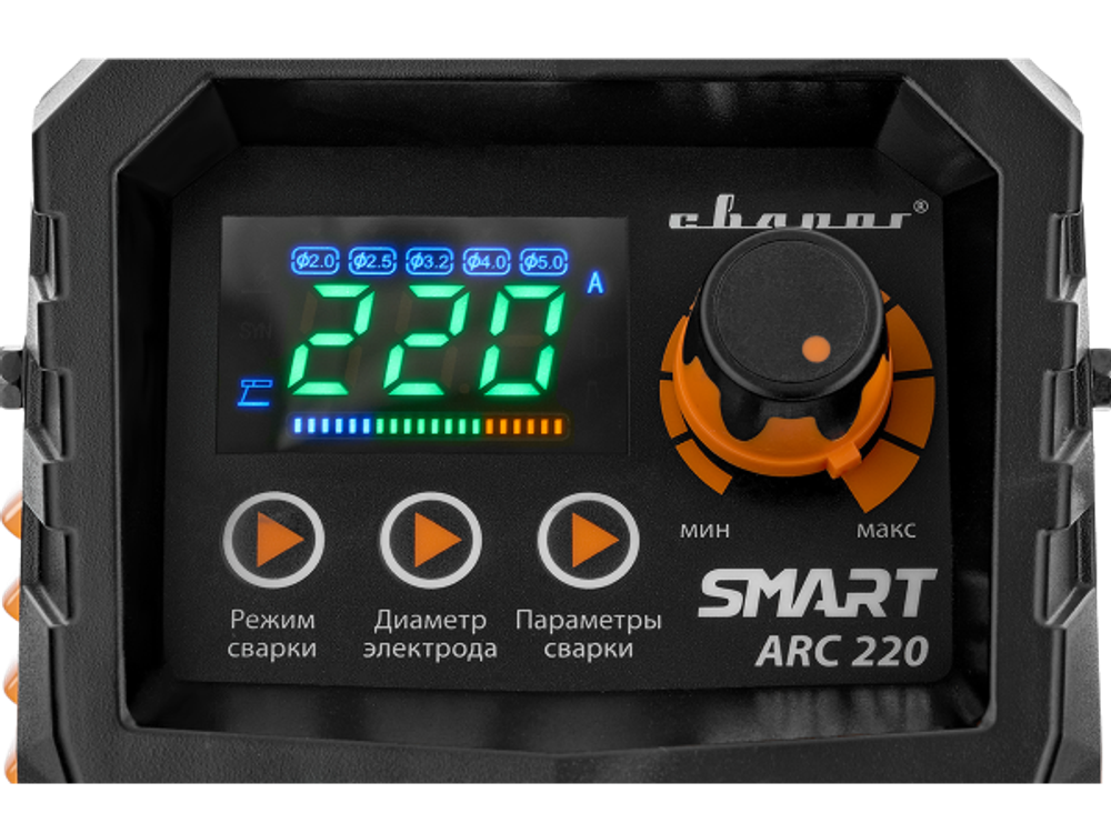 Инверторный сварочный аппарат REAL SMART ARC 220 (Z28403)