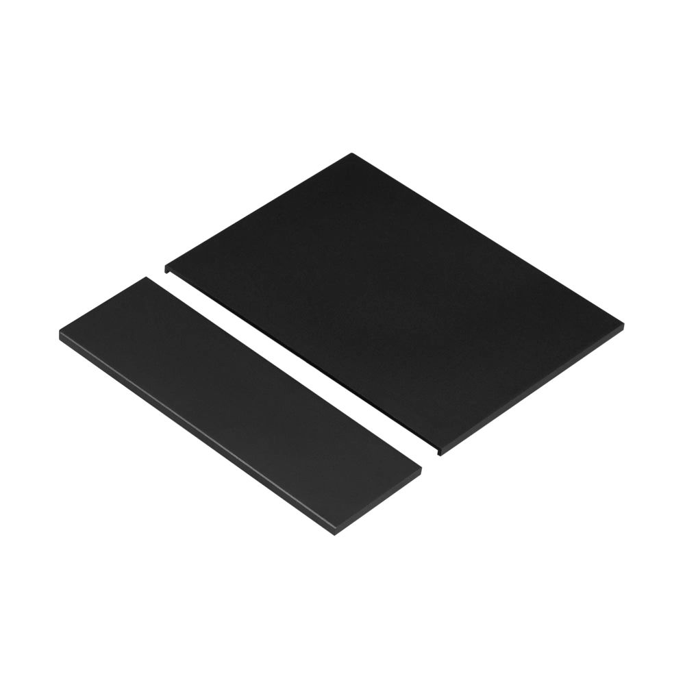 INTELLIGENT ARLIGHT Накладка панели KNX-23-2G-SUF Black (Backlightless) (IARL, IP20 Металл, 2 года) 052874