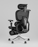 Кресло офисное TopChairs Prodigy с оттоманкой черный