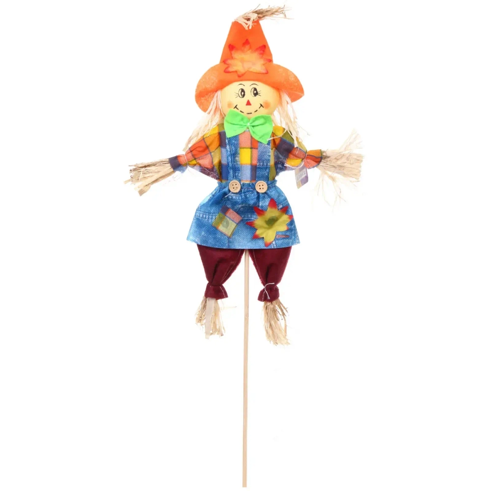 Фигура садовая «Пугало - Кира» 50 (70) см ДоброСад