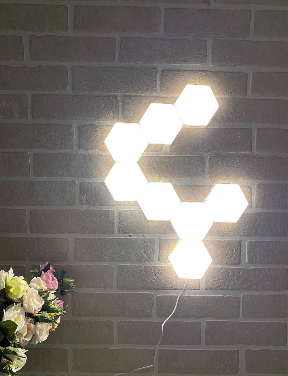 ULM-H77-3.5W-4000K WHITE SET4 Светильник светодиодный модульный. в составе набора из 4 шт. Сенсорный. Белый свет 4000К. БП в-к. 400Лм. TM Uniel