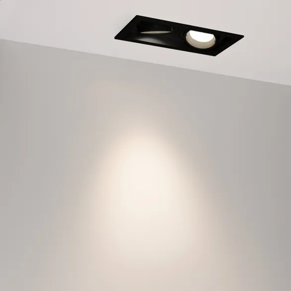 Светильник MS-VORTEX-BUILT-S210x117-2x20W Day4000 (BK-BK, 40 deg, 230V) (Arlight, IP20 Металл, 5 лет) 058441