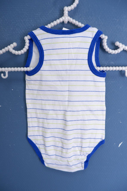 Боди полосатое на 3/6 месяцев
