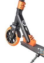 Детский самокат Tech Team Jogger 145 2020 черно-оранжевый