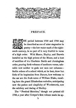 Poetical sketches | William Blake