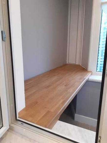 Подоконник из массива № 128