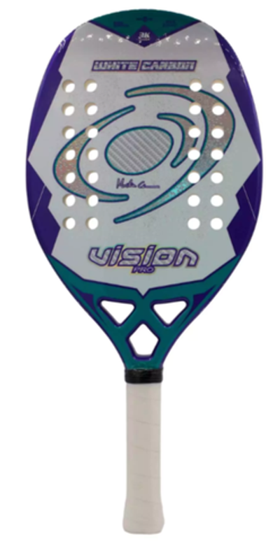 Ракетка White carbon 2.5 Vision с нанесением