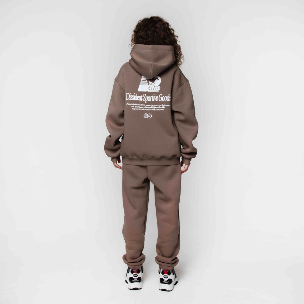 Худи Dissident Sportive Goods коричневый