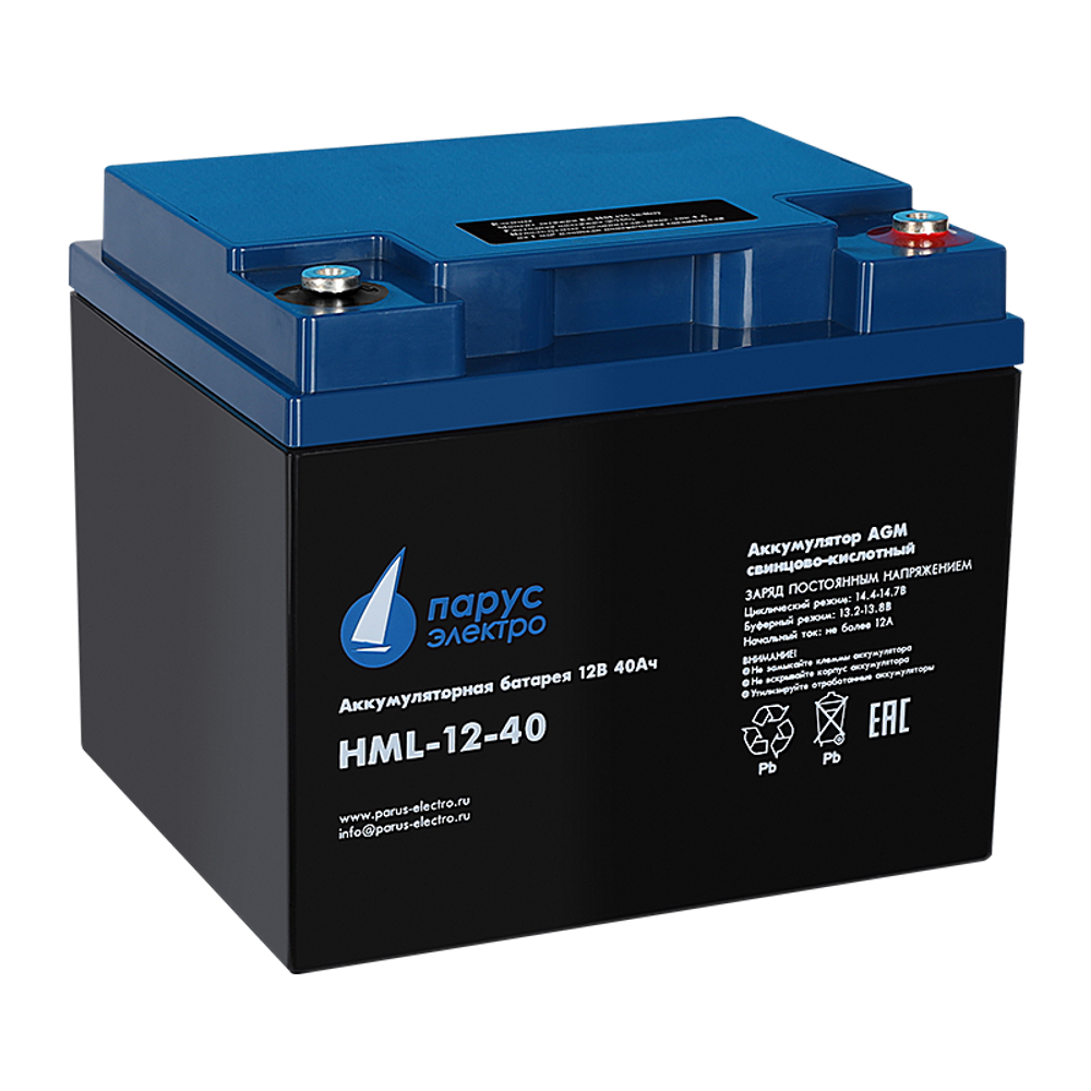 Аккумулятор Парус Электро HML-12-40