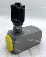 DRV30-1-10/V - Дроссель трубного монтажа c рукояткой, G11/2, обратный клапан - есть